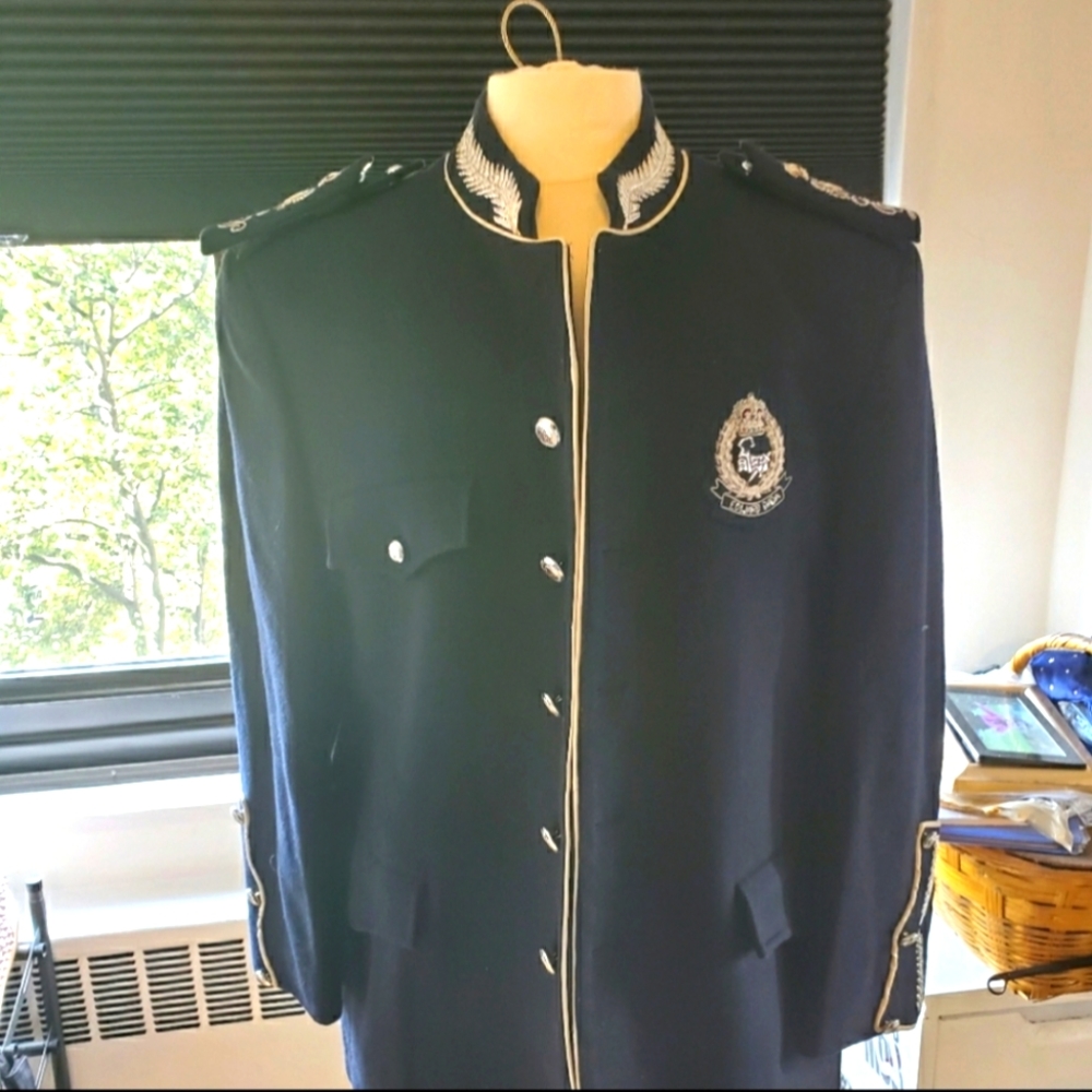 Cashmere vintage jacket.  Captains style jacket. Good condition. Captain Crunch?